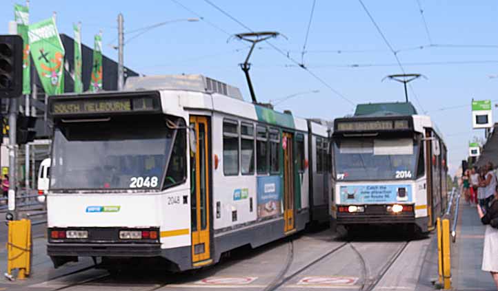 Yarra Trams Class B 2048 & 2014